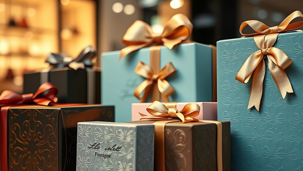 fragrance selection and presentation