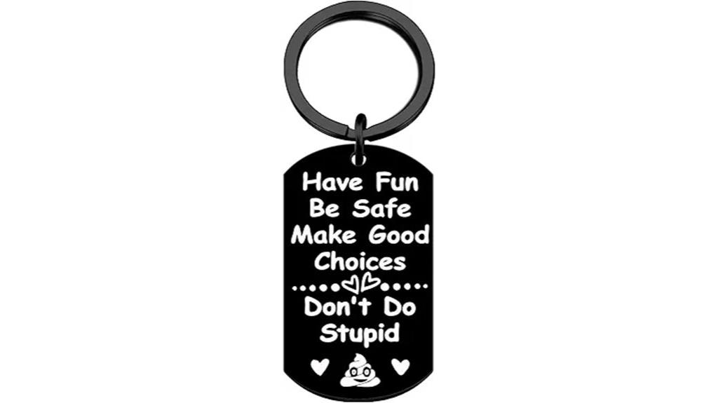 funny christmas keychain calendar