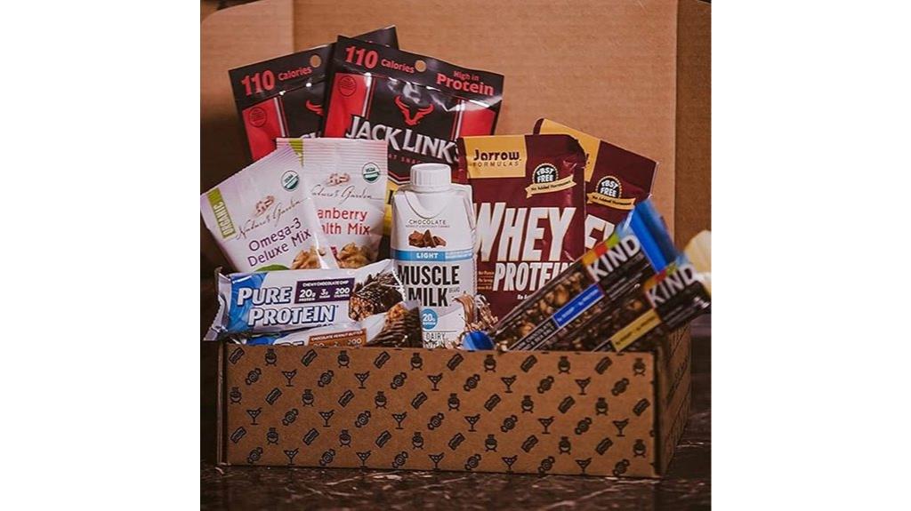 healthy snack care package