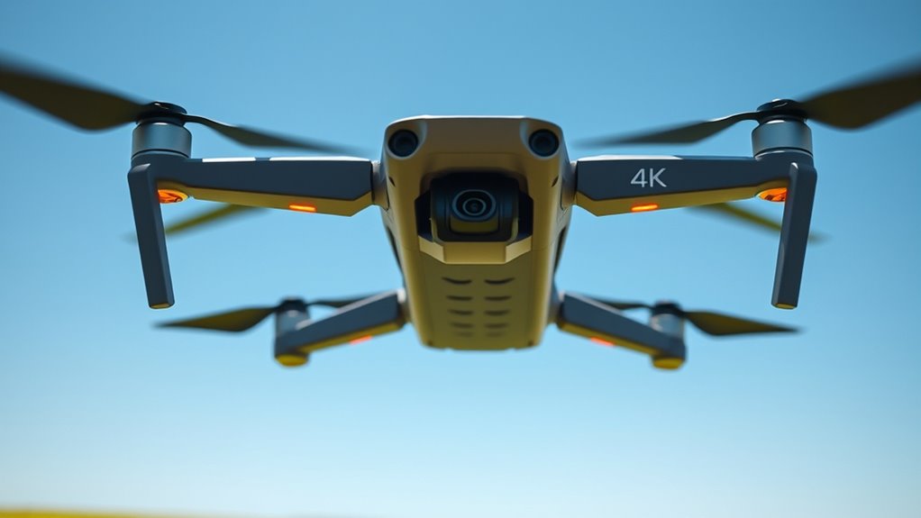 high quality stable drone features