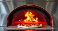 high temperature pizza ovens
