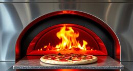 high temperature pizza ovens