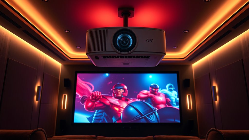 home theater 4k projector selection
