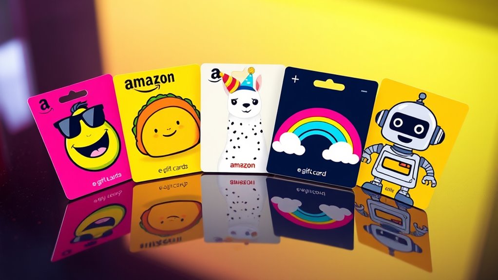 humorous amazon gift cards