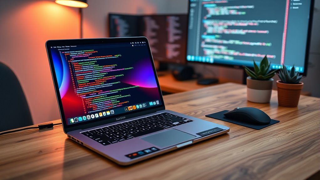 key development laptop features