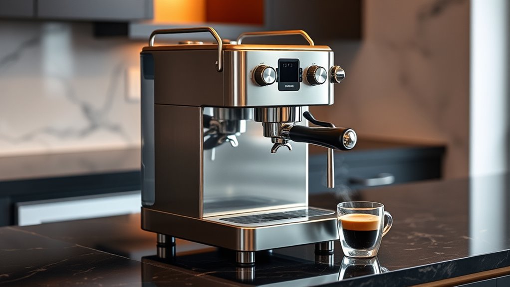 key features for espresso machines