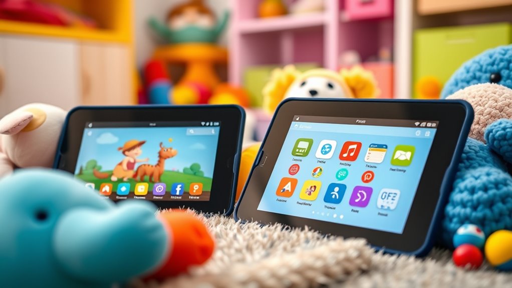 kid friendly tablet features