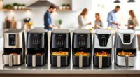 large family air fryers
