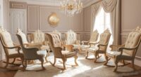 luxurious nursery rocking chairs