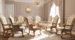 luxurious nursery rocking chairs