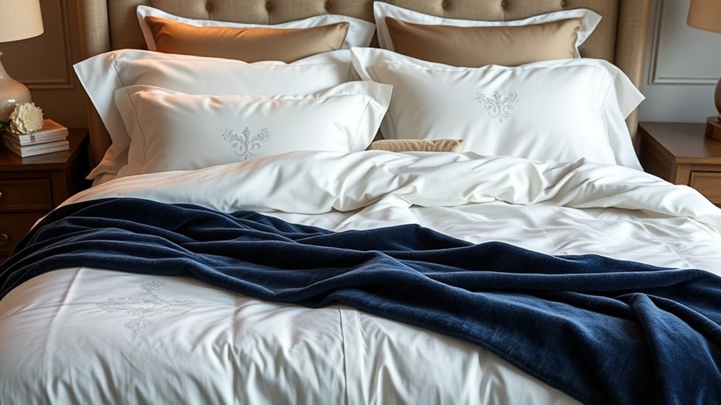 luxury bedding material considerations