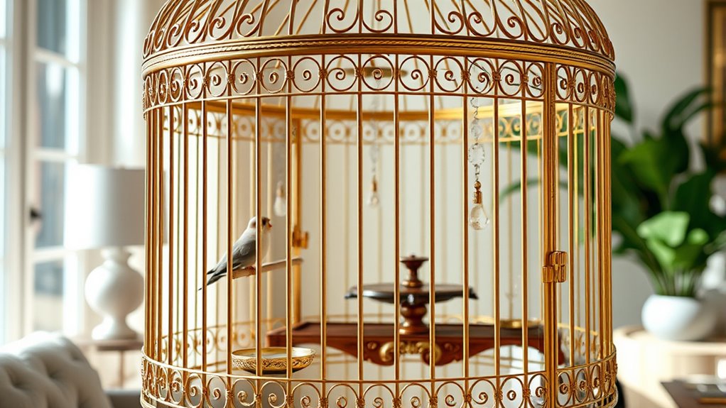 luxury bird cage selection