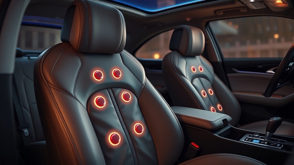 luxury car seat massagers