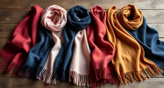 luxury cashmere scarf collections