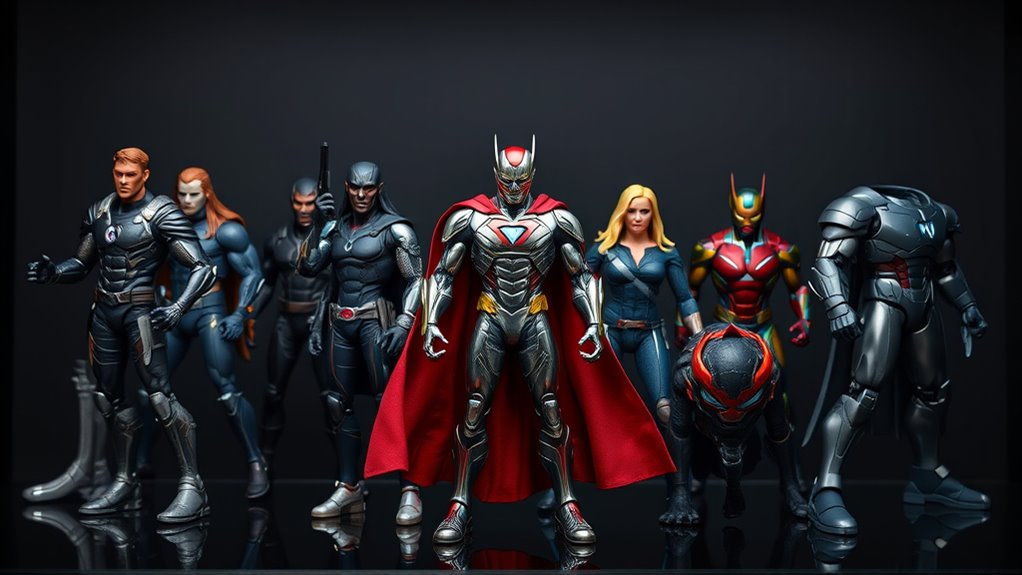 luxury collector s action figures