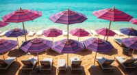 luxury durable beach umbrellas