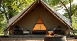 luxury durable camping tents