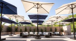 luxury durable patio umbrellas
