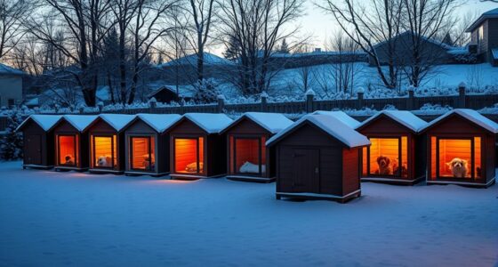 luxury heated pet houses