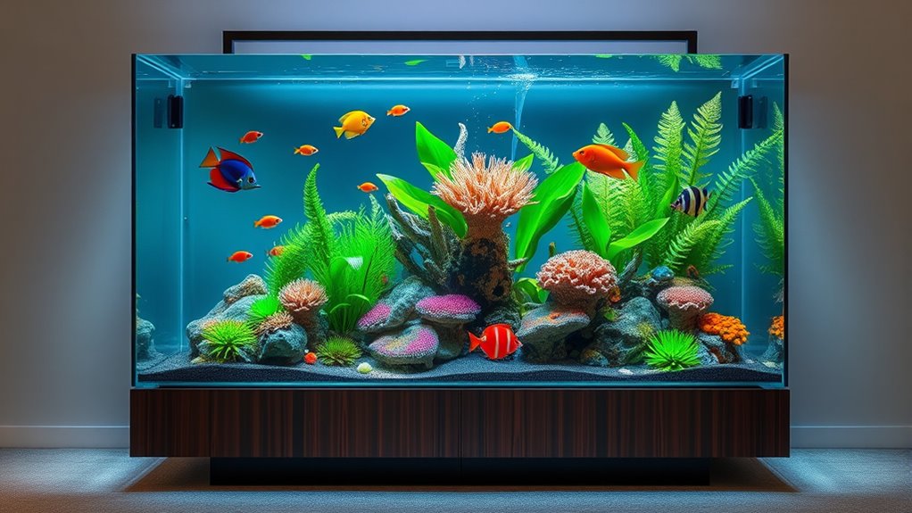 luxury marine aquarium collection