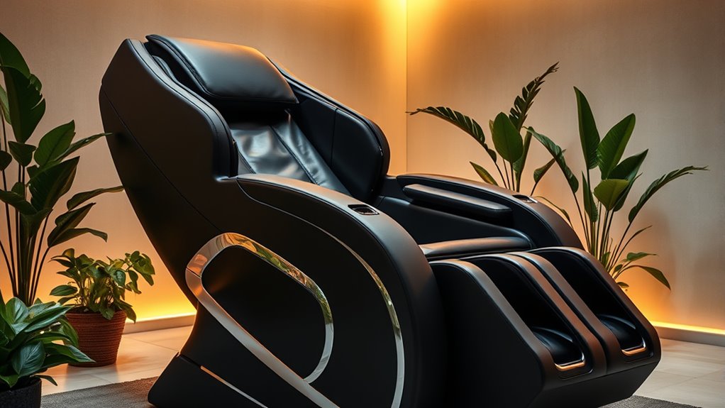 luxury massage chair features