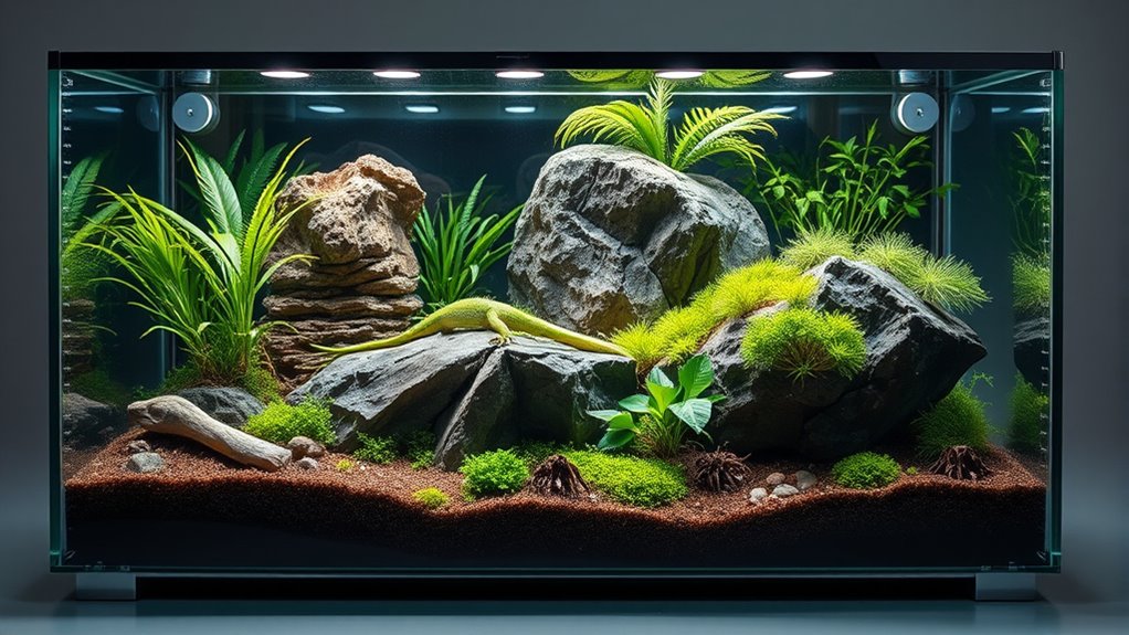 luxury reptile terrarium essentials