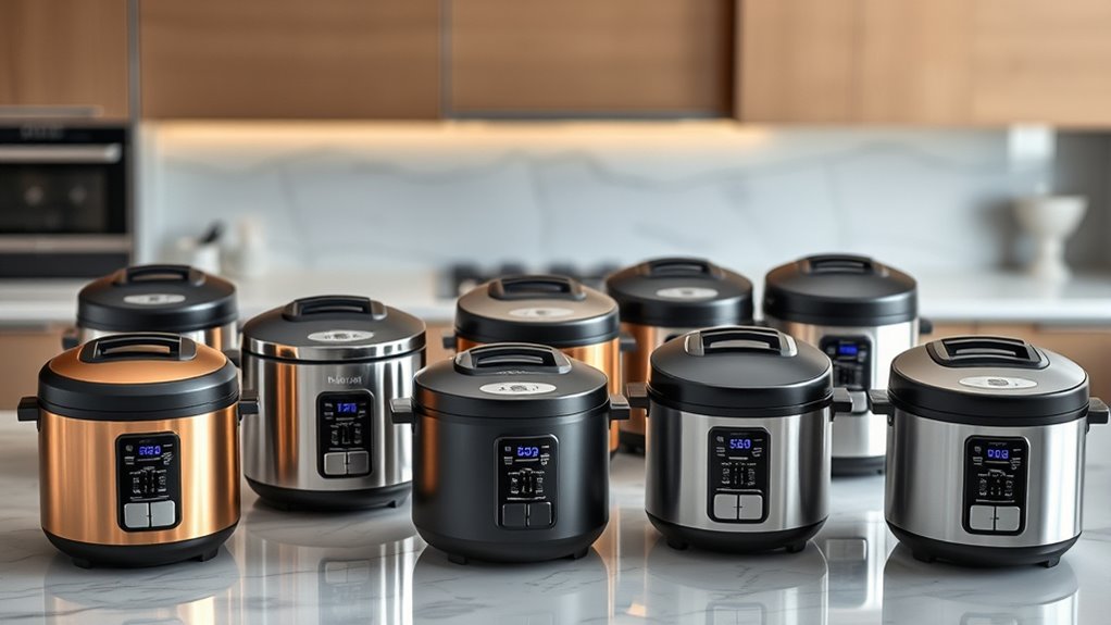 luxury rice cooker selections