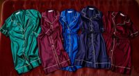 luxury silk pajama sets