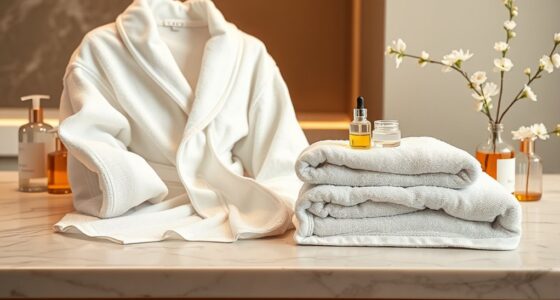 luxury spa robe sets