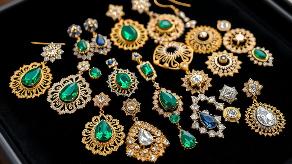 luxury statement earring collections