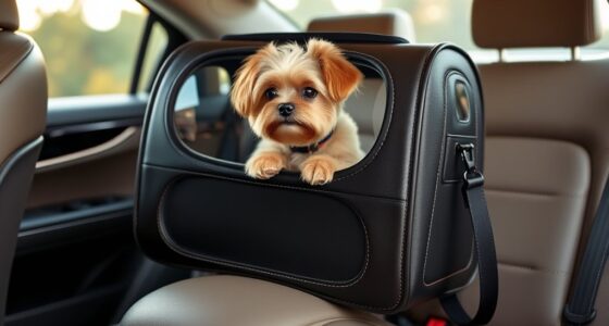 luxury travel dog carriers