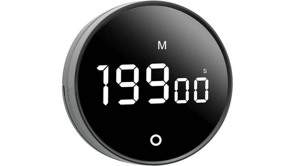 magnetic 199 minute kitchen timer