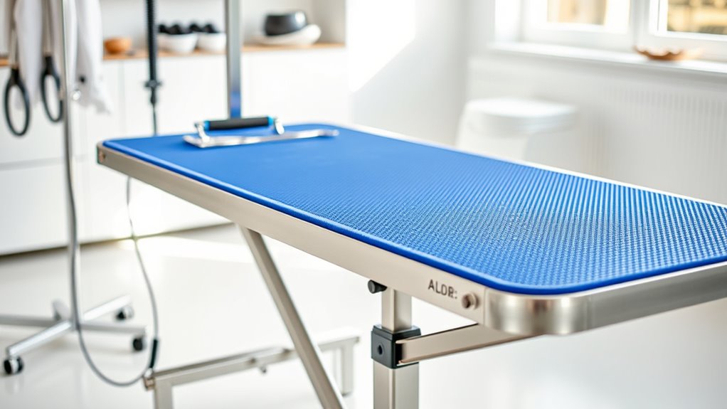 pet grooming table selection