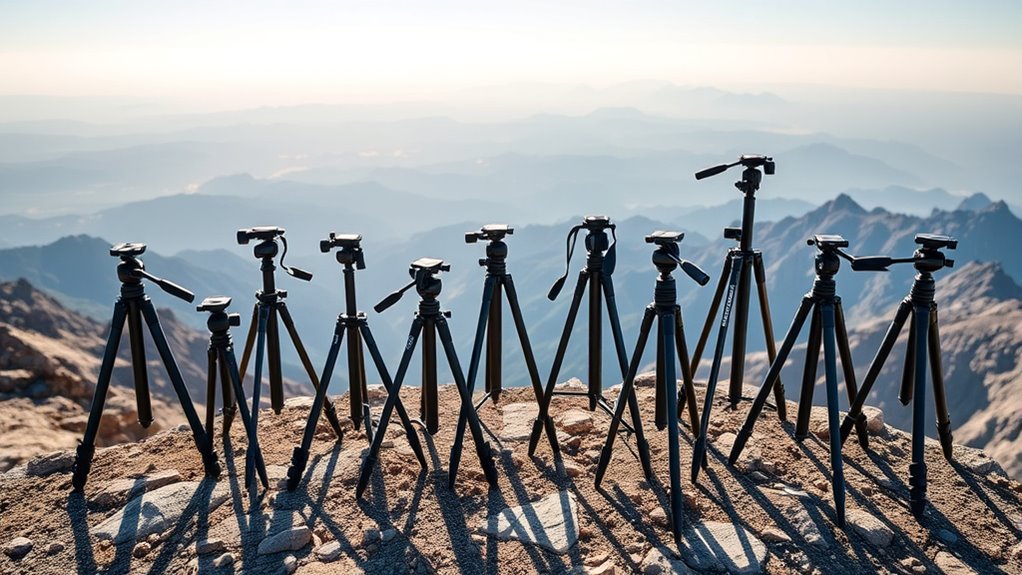 portable stable photography tripods