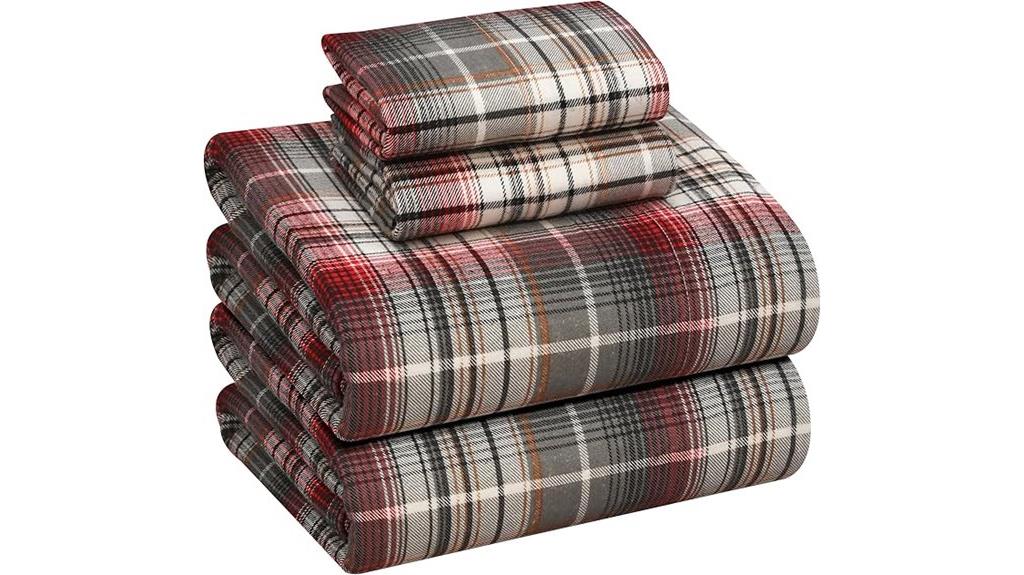queen size cotton flannel sheets