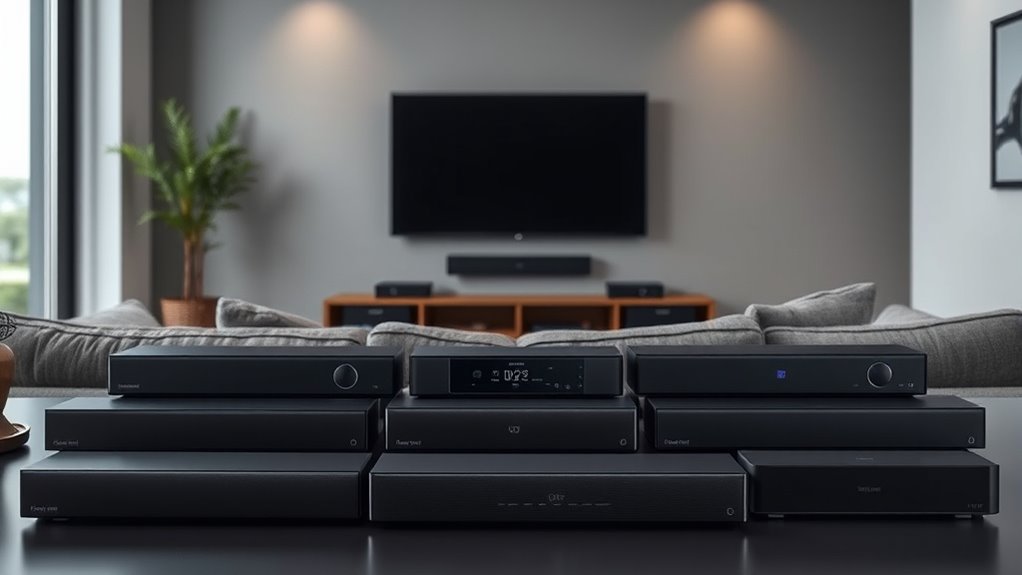 small powerful atmos soundbars