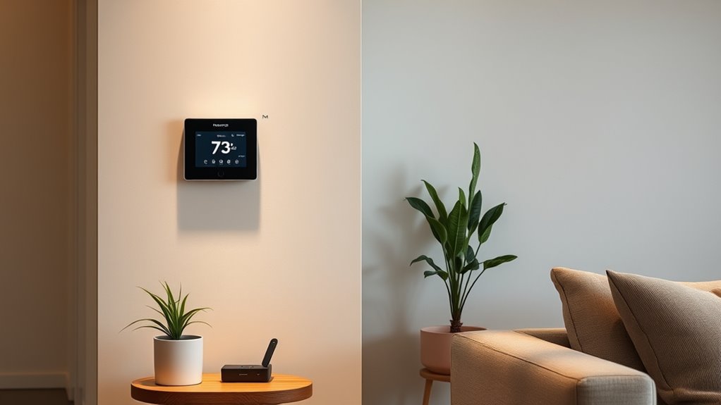 smart thermostats with sensors