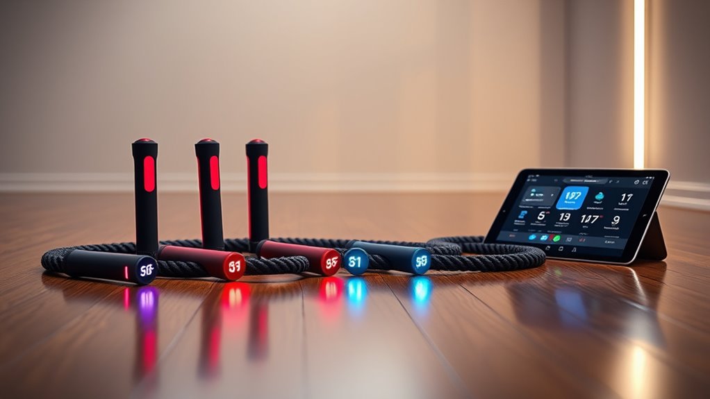 top app connected jump ropes