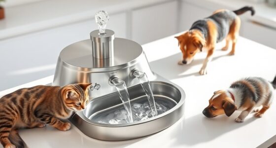 top automatic pet water fountains
