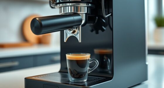 top built in grinder espresso machines