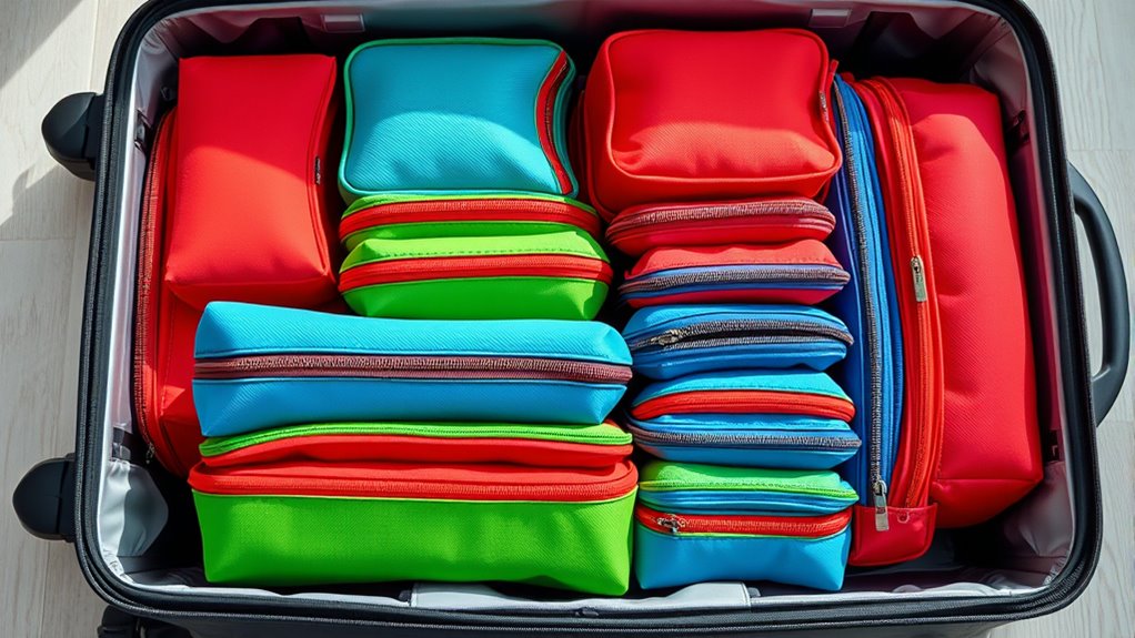 top compression packing cube sets