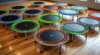 top high end trampoline collections