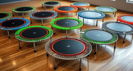 top high end trampoline collections