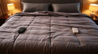 top king size dual control blankets