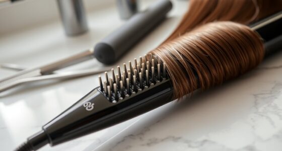 top luxury hair straightening brushes