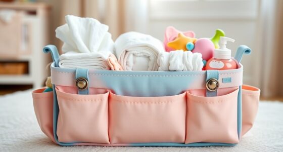 top portable diaper organizers