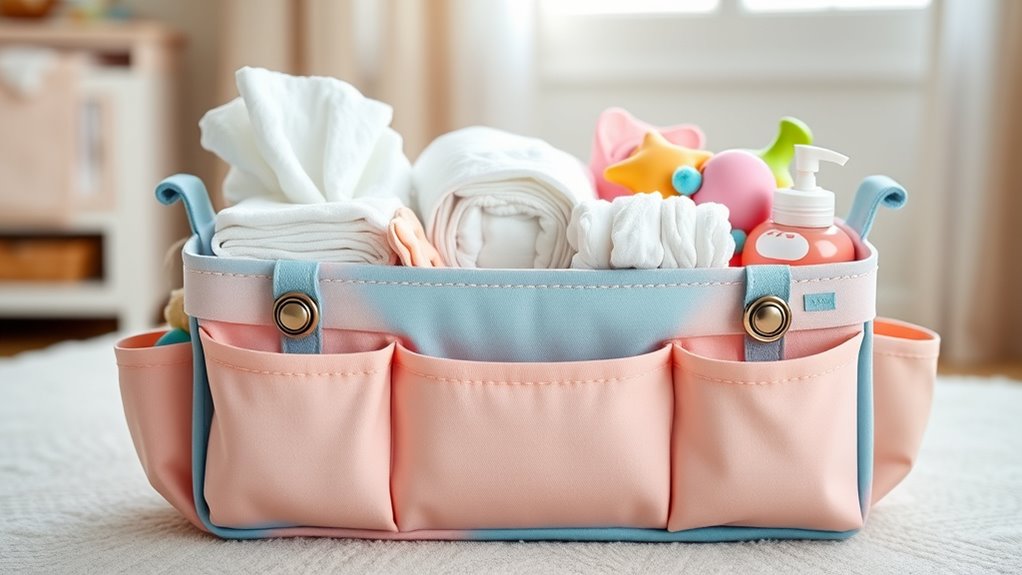 top portable diaper organizers