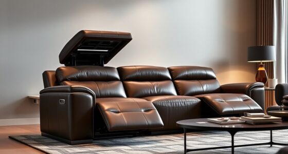 top power reclining sofas