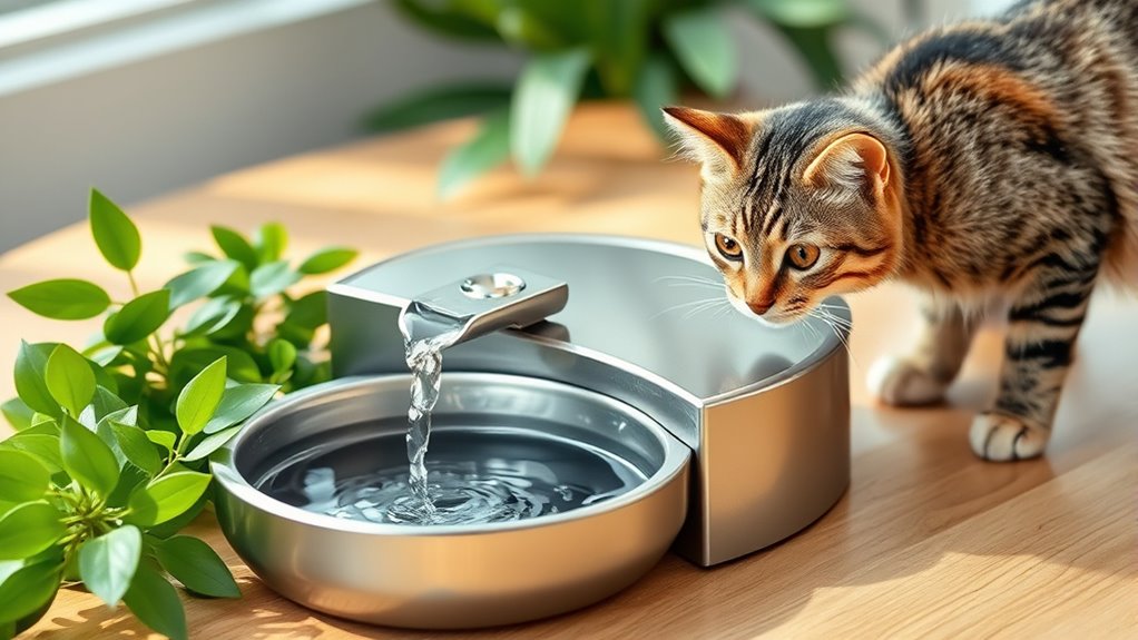 top quality feline water dispensers