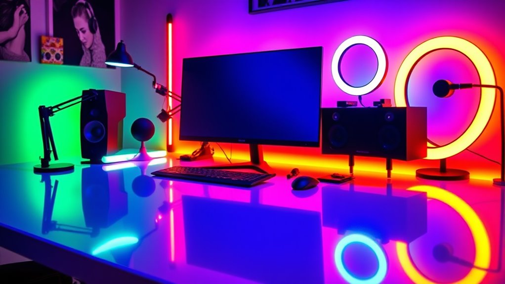 top rgb streaming lighting